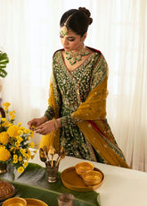 Chaandni By Gulaal Embroidered Net 4 Piece Unstitched Suit GL24CH D-04 MAAHRU